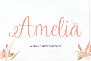 Amelia Script: A Feminine and Regal Font for Modern Design