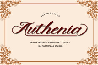 Authenia Script: A Timeless Font for Modern Creativity