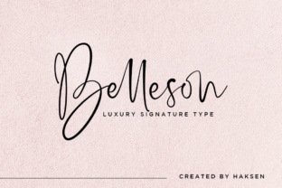 Belleson Script: A Luxurious Font for Elegant Design Projects