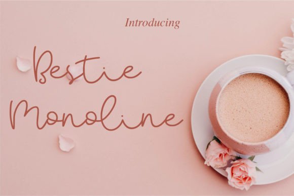 Bestie Monoline Script: A Versatile Font for Creative Expression