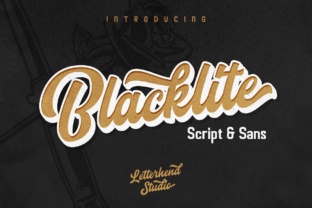 Blacklite Script: A Bold Choice for Standout Branding