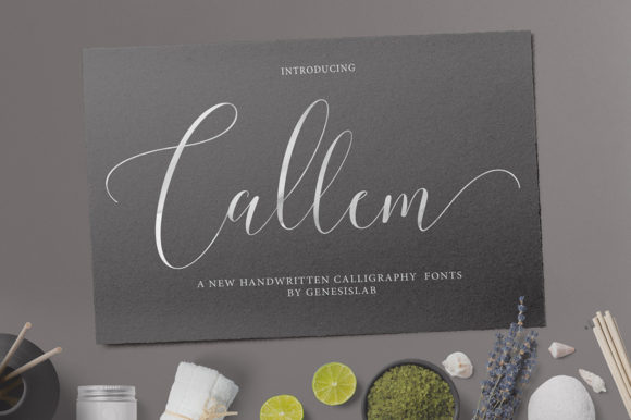 Callem Script: A Timeless Calligraphy Font for Modern Creativity