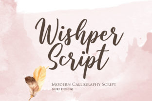 Discover the Charm of Wishper Script: A Versatile Handwritten Font for Creative Projects