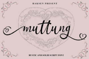 Discover the Elegance of Muttung Script in Beauty Branding