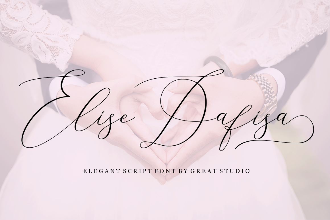 Elise Dafisa Script: A Timeless Touch for Modern Design
