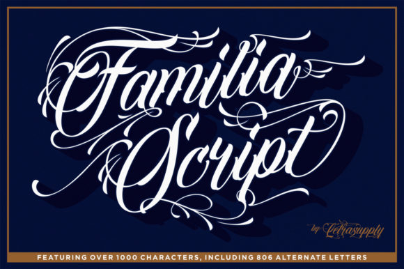 Familia Script: Elevating Design with Elegance and Precision