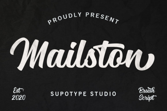 Mailston Script: A Vintage-Themed Display Font with a Nostalgic Touch