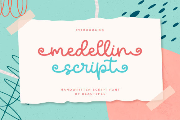 Medellin Script: A Delicate and Authentic Font for Creative Projects
