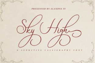 Sky High Script: Elevating Design with a Touch of Elegance
