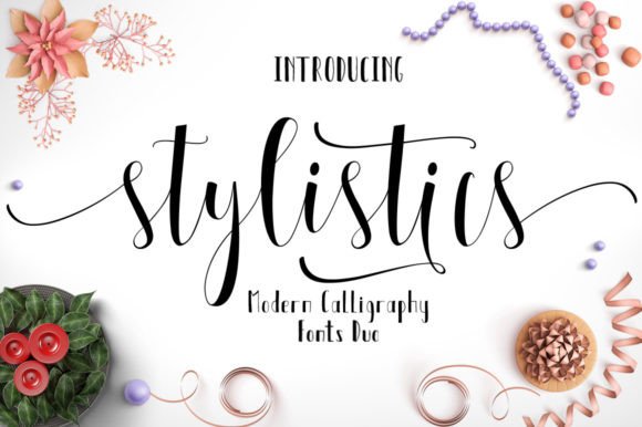 Stylistics Script: A Versatile Font Duo for Creative Projects