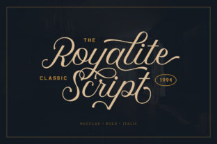 The Royalite Script Family: A Timeless Font for Modern Design