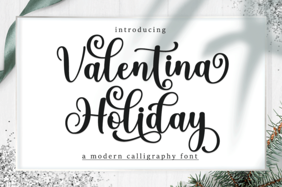 Valentina Holiday Script: A Font for Every Occasion