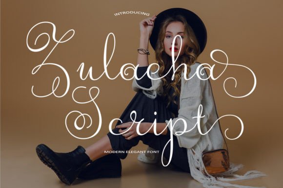 Zulaeha Script: A Modern Font for a New Era of Creativity and Expression